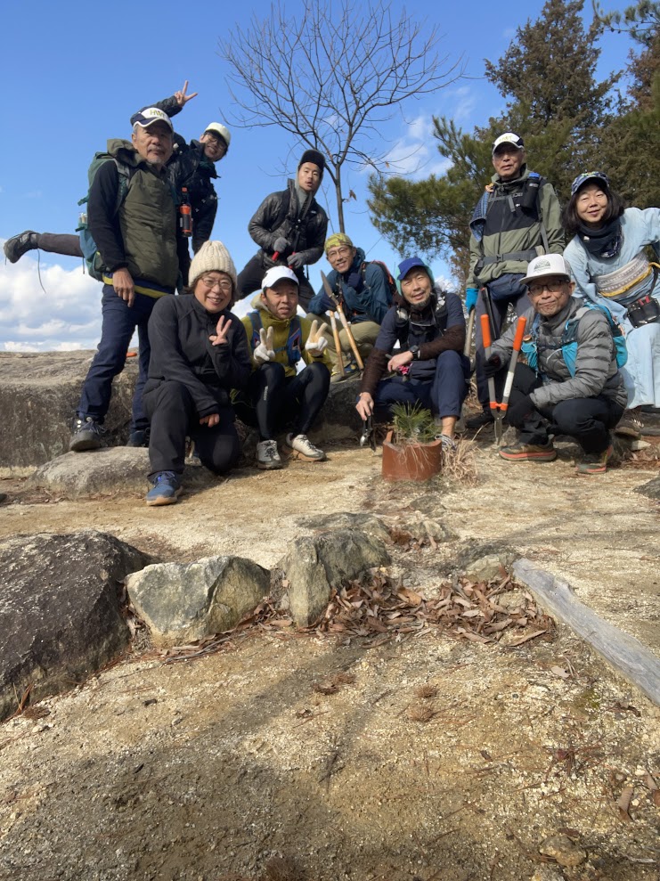 1/7（水）体力オバケ整備隊参上！大会コース整備vol.1戸坂駅～観音寺分岐～口田南