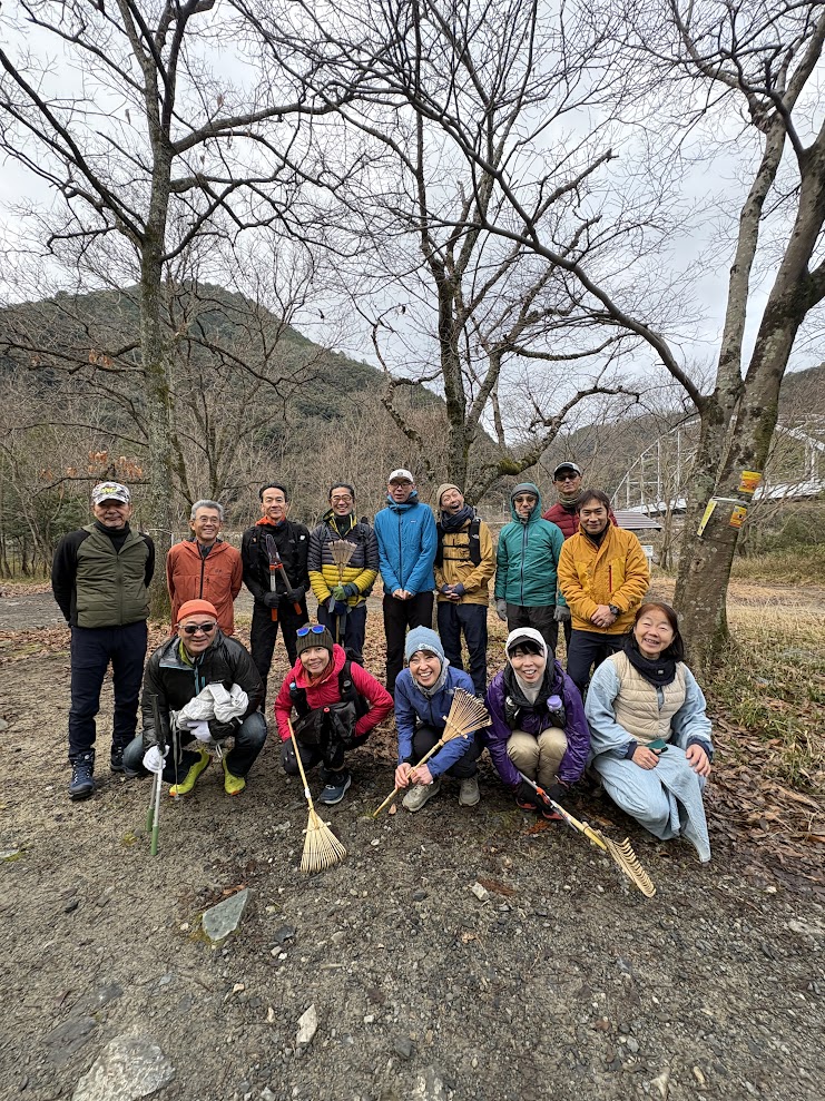 1/10（土）2チームともども倒木＆落葉祭りだよ♪大会コース整備vol.2茶臼山＆螺山