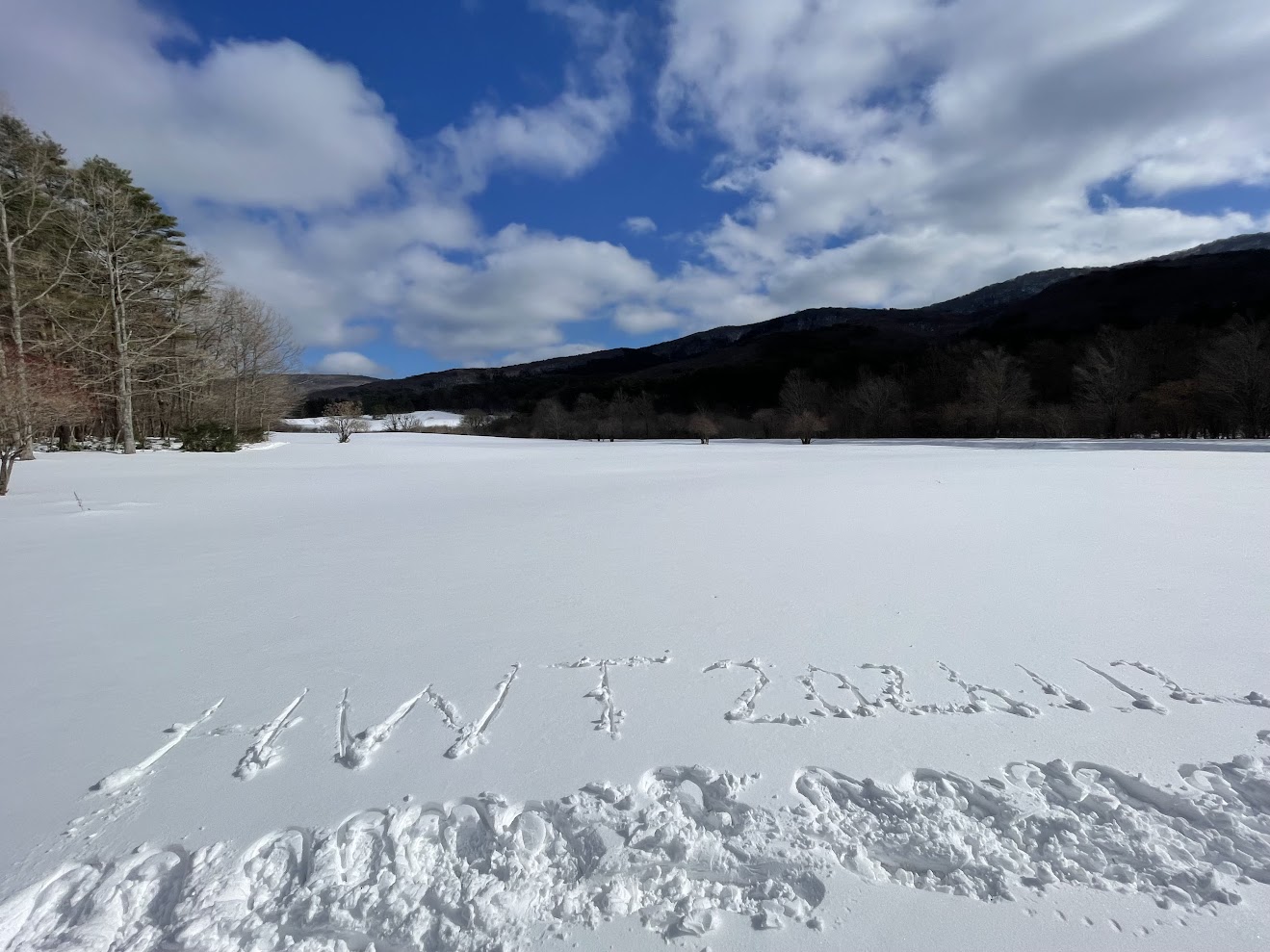 1/12（月・祝）積雪来たよ♪スノーウォーク講座スタート！＠八幡原公園