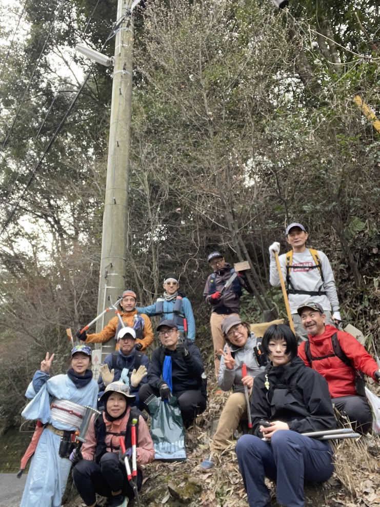 3/7（土）イチダイトレイルとの共創で「HIROSHIMA」発信♪HIROSHIMA TRAIL2026大会コース整備VOL.16西風新都東公園～丸山～鍬投げ峠