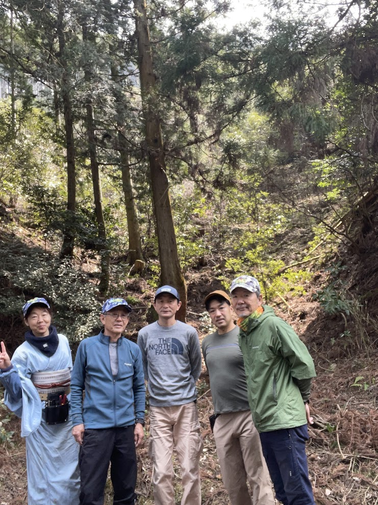 3/28（土）ピンポイント追整備！大会コース整備VOL.21白木山～桧山急斜面ロープ張り替え＆口田南下山口近く倒木対応